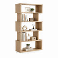 Libreria a giorno rovere chiaro in pannelli di particelle 80 x 30 x 180 cm